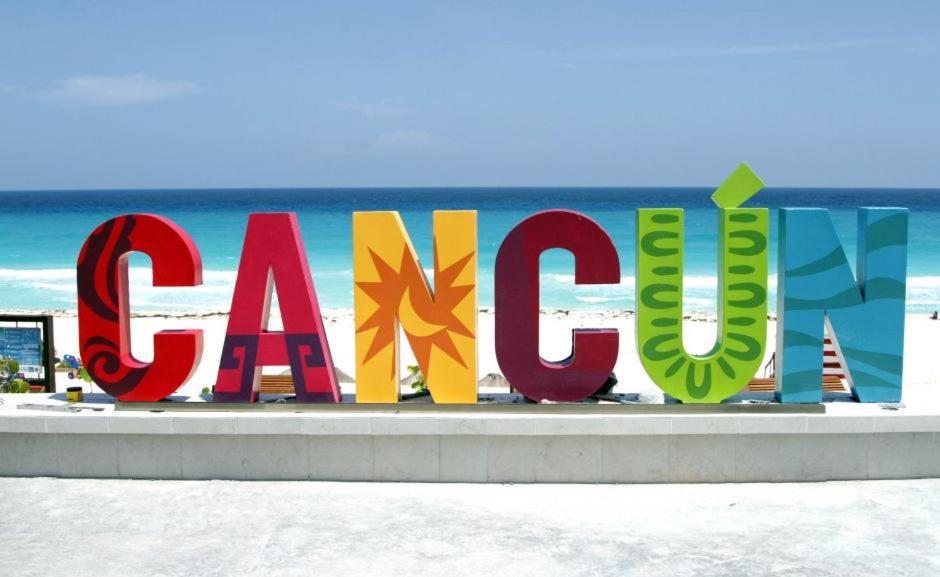 Aldeazul By Andiani Travel Apartment Cancun Bagian luar foto