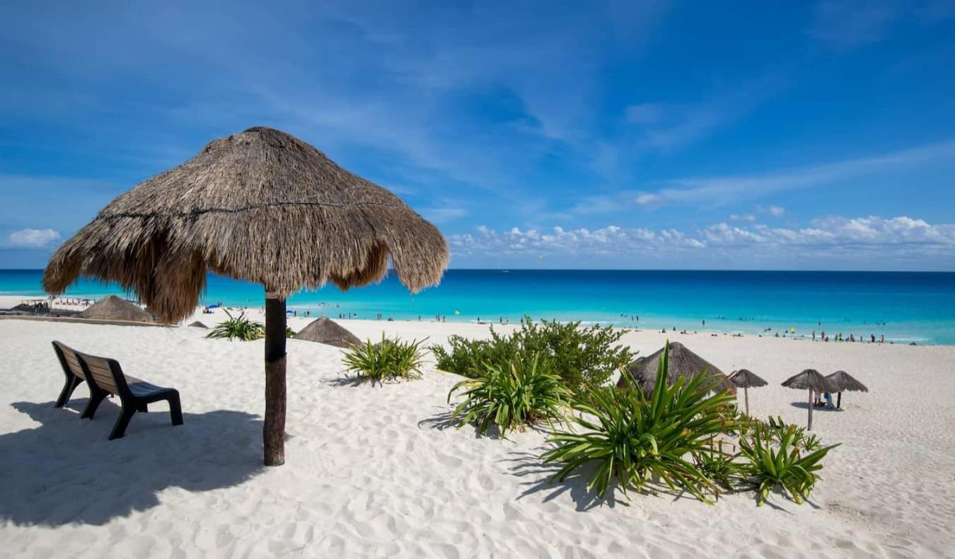 Aldeazul By Andiani Travel Apartment Cancun Bagian luar foto